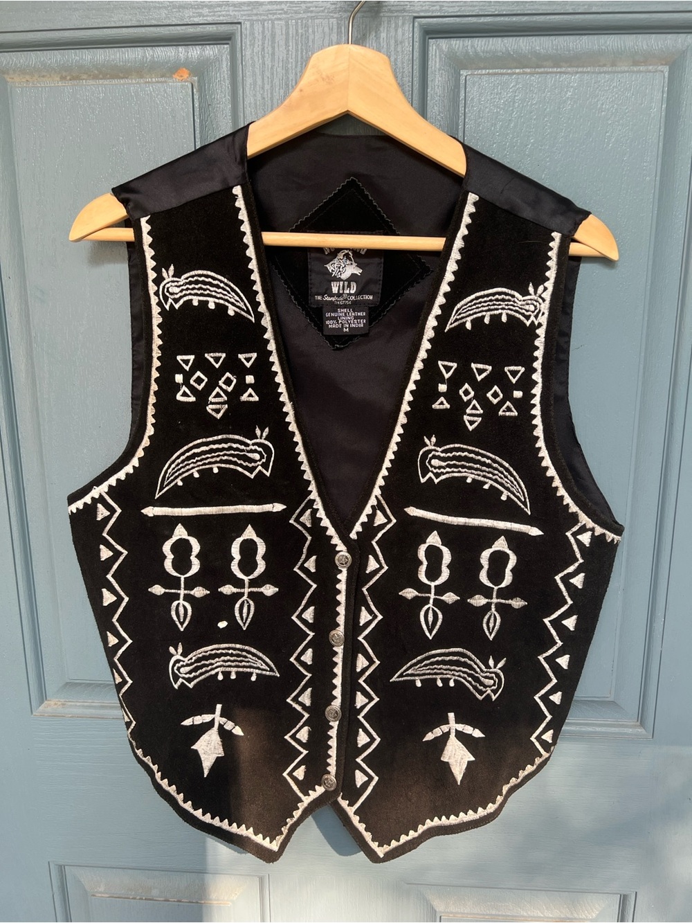 Vintage Running Wild (The Stampede Collection) Leather Vest